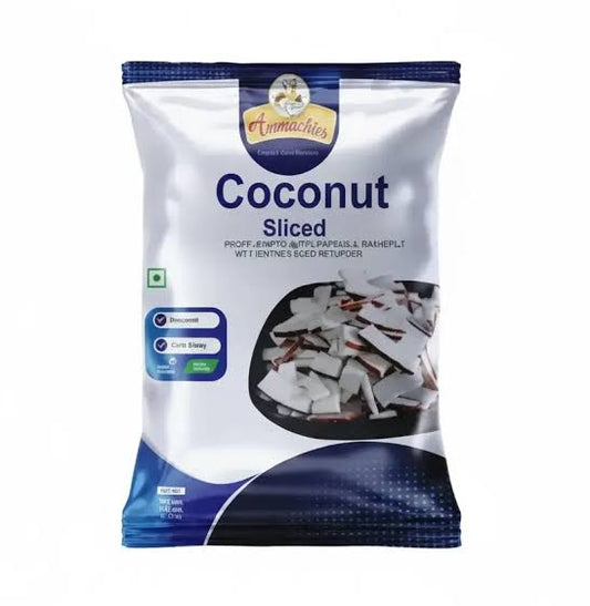 Ammachie Coconut Sliced 400g