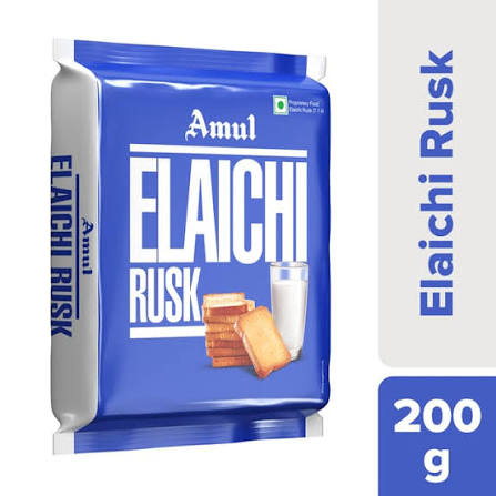 Amul Elaichi Rusk 200g