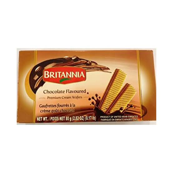 Brit Chocolate Wafers 80g