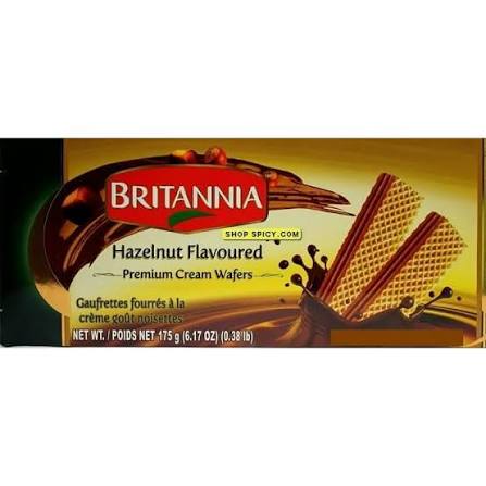 Brit Hazelnut Wafer 175g