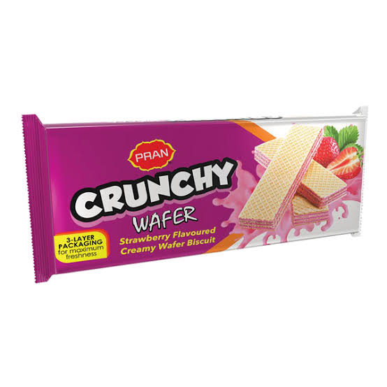 Pran Strawberry Wafer 150g