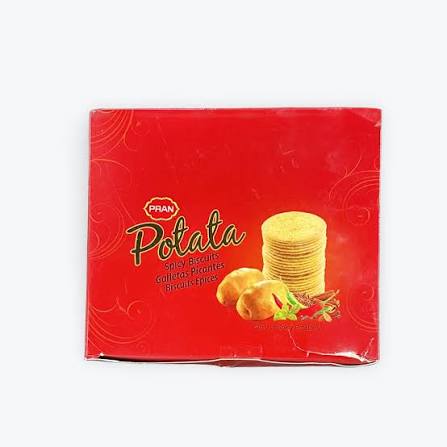 Pran Potata Spicy Biscts 600g