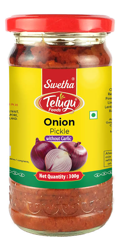 Telugu Foods Onion Ng Pickle 300g