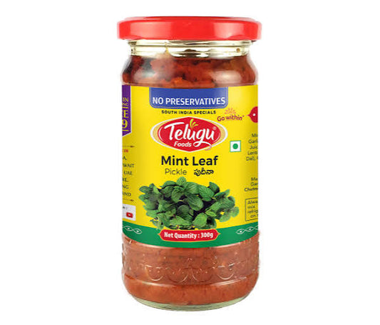 Telugu Foods Mint Leaf Ng Pickle 300g