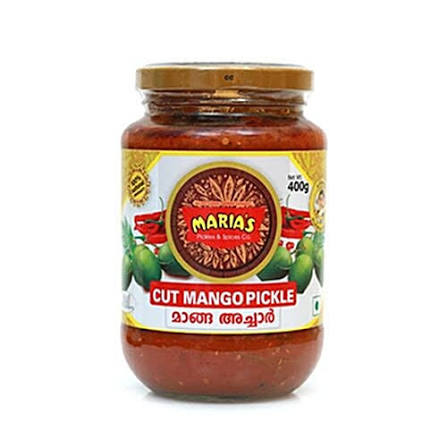 Marias Cut Mango Pickle 400g