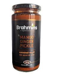 Brahmins Mango Ginger Pkl 400g