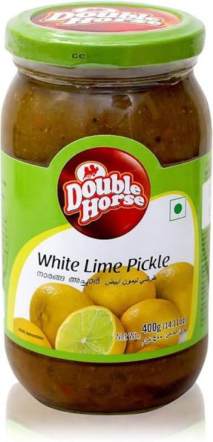 Double Horse White Lime Pickle 400g