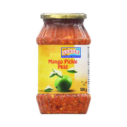 Ash Mango Pickle Mild 500g