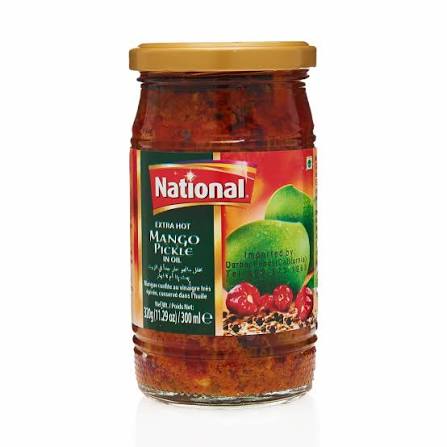 National Xhot Mango Pickle 320g
