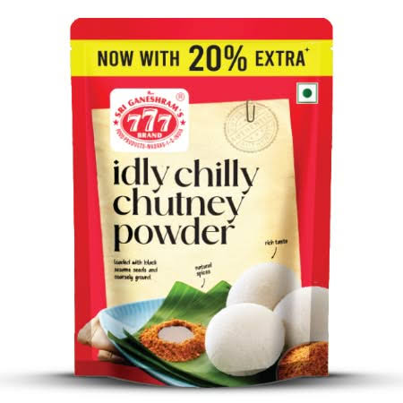 777 Idly Chilly Chut Pwdr 165g