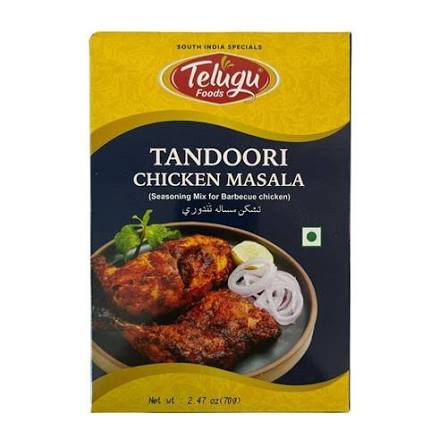 Telugu Foods Tandoori Chickn Masala 70g