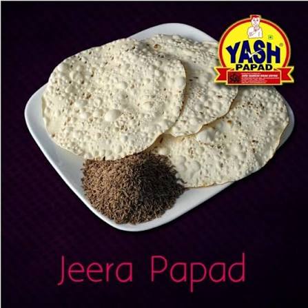 Yash Jeera Papad 200g
