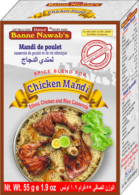 Banne Nawabs Chicken Mandi Masala 55g