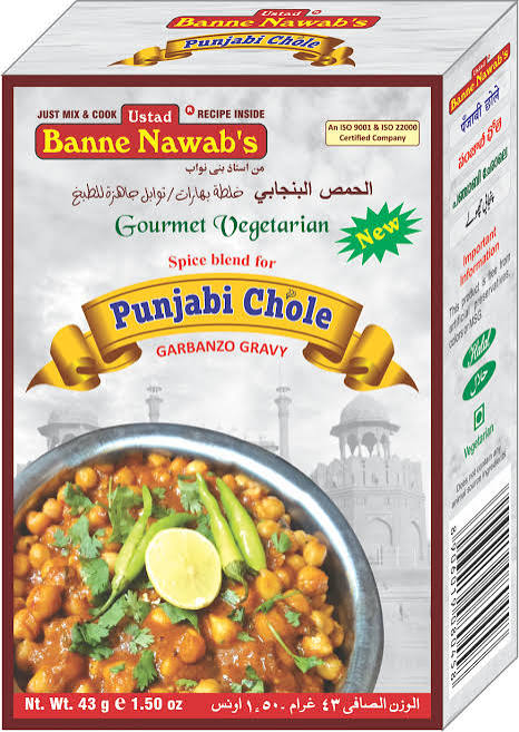 Banne Nawabs Punjabi Chole 43g