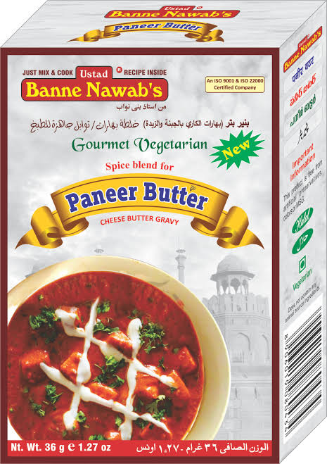 Banne Nawabs Paneer Butter 36g