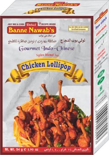 Banne Nawabs Chicken Lollipop Masala 54g