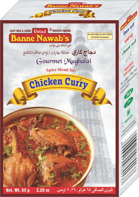 Banne Nawabs Chicken Curry Masala 65g