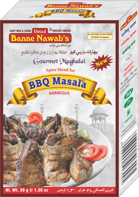 Banne Nawabs Bbq Masala 38g