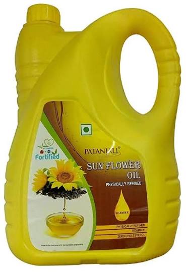 Patanjali Sunflower Oil 5 Ltrs