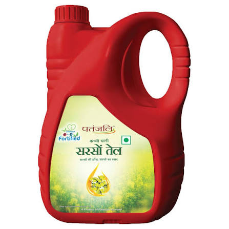 Patanjali Mustard Oil 5 Ltrs