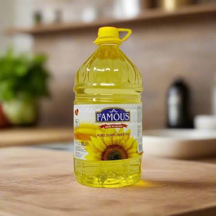 Famous Sunflower Oil 5l