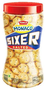 Parle Monaco Sixer Salted 200g