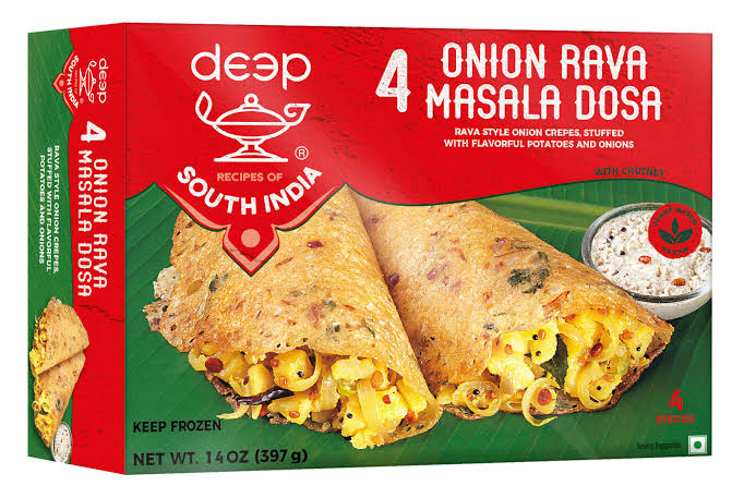 Deep Onion Rava Masala Dosa 4pck