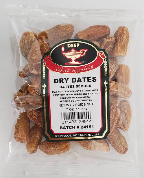 Deep Dry Dates 7oz