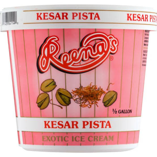 Reenas Kesar Pista 1/2 Galon