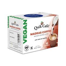Qc Vegan Madras Coffee 10pc