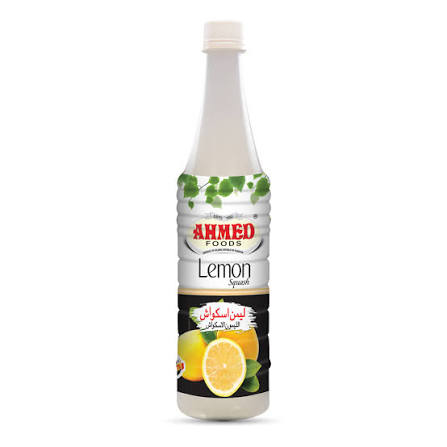 Ahmed Lemon Flavor Syrup 800m