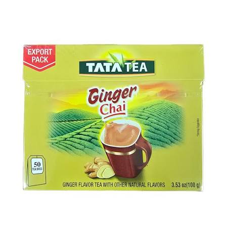 Tata Tea Bags Ginger 50ct