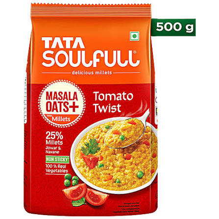 Tata Soulful Tomato Oats 500g