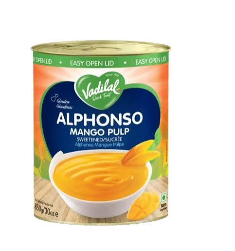 Vadilal Alphonso Mango Pulp 850g