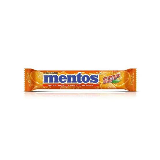 Mentos Orange Flvr 28.6g