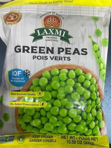Laxmi Green Peas 908g