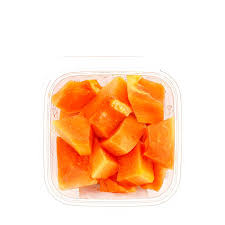Yellow Papaya Cut Per Lb