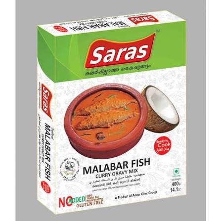 Saras Malabar Fish Mix 400g