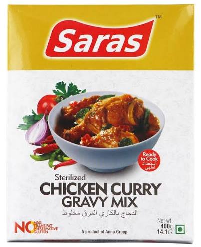 Saras Chkn Curry Mix 400g