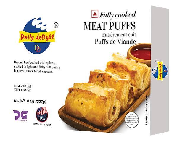 Daily Delight Meat Puffs 227g