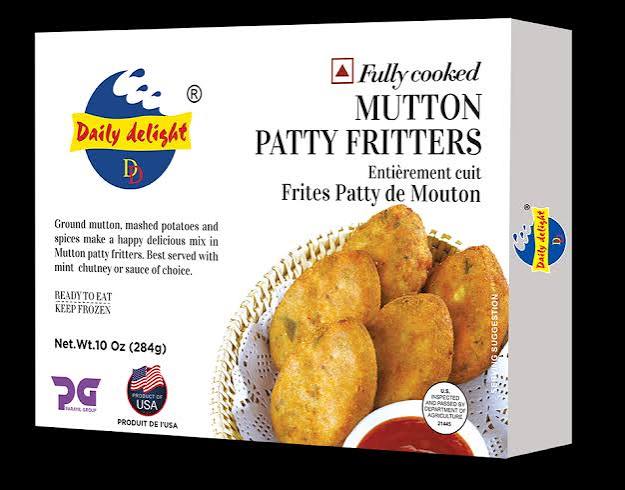 Daily Delight Mutton Patty Fritters 283g