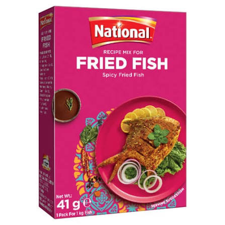 National Fried Fish Mix 41g