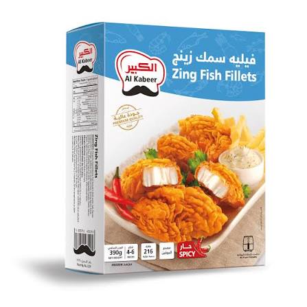 Akr Zing Fish Fillets 390g