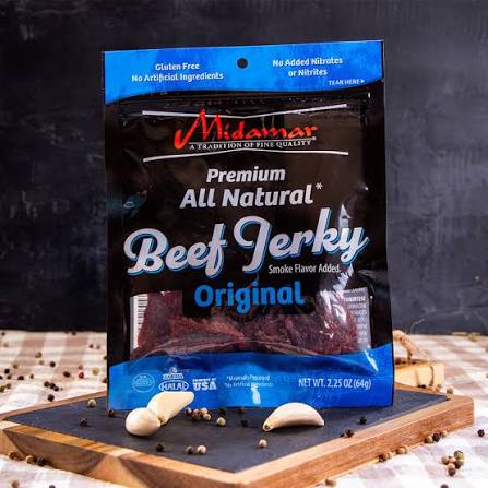 Midamar Beef Jerky Org 64g