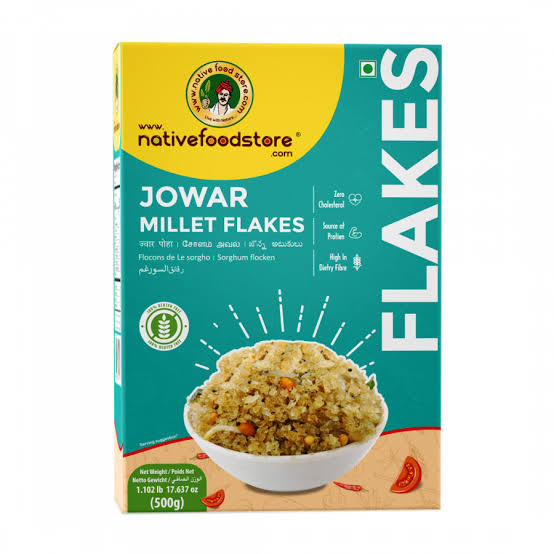 Nfs Jowar Millet Flakes 500g