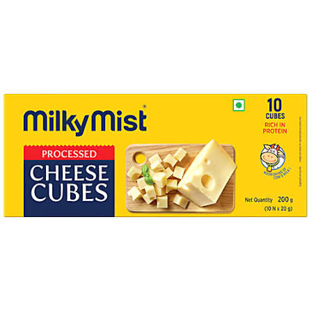 Milky Mist Cheese Cubes 200g