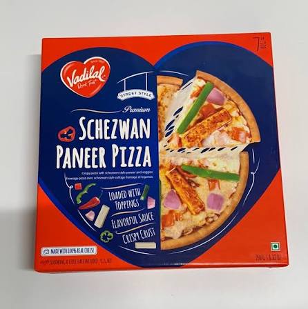Vadilal Schezwan Paneer Pizza 225g