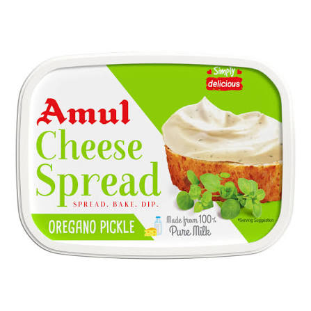 Amul Cheese Sprd Oregano 200g