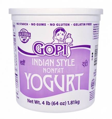 Gopi Nf Yougurt 4lb