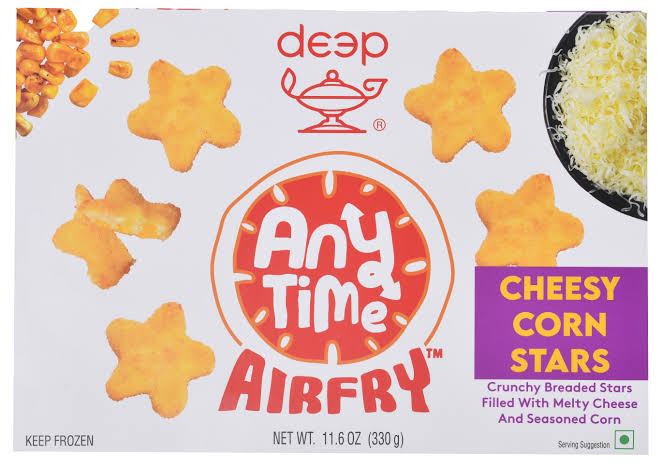 Deep Cheese Corn Stars 330g